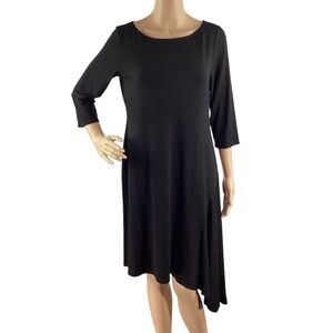 Eileen Fisher | Dresses | Eileen Fisher Green Velvet Dress | Poshmark